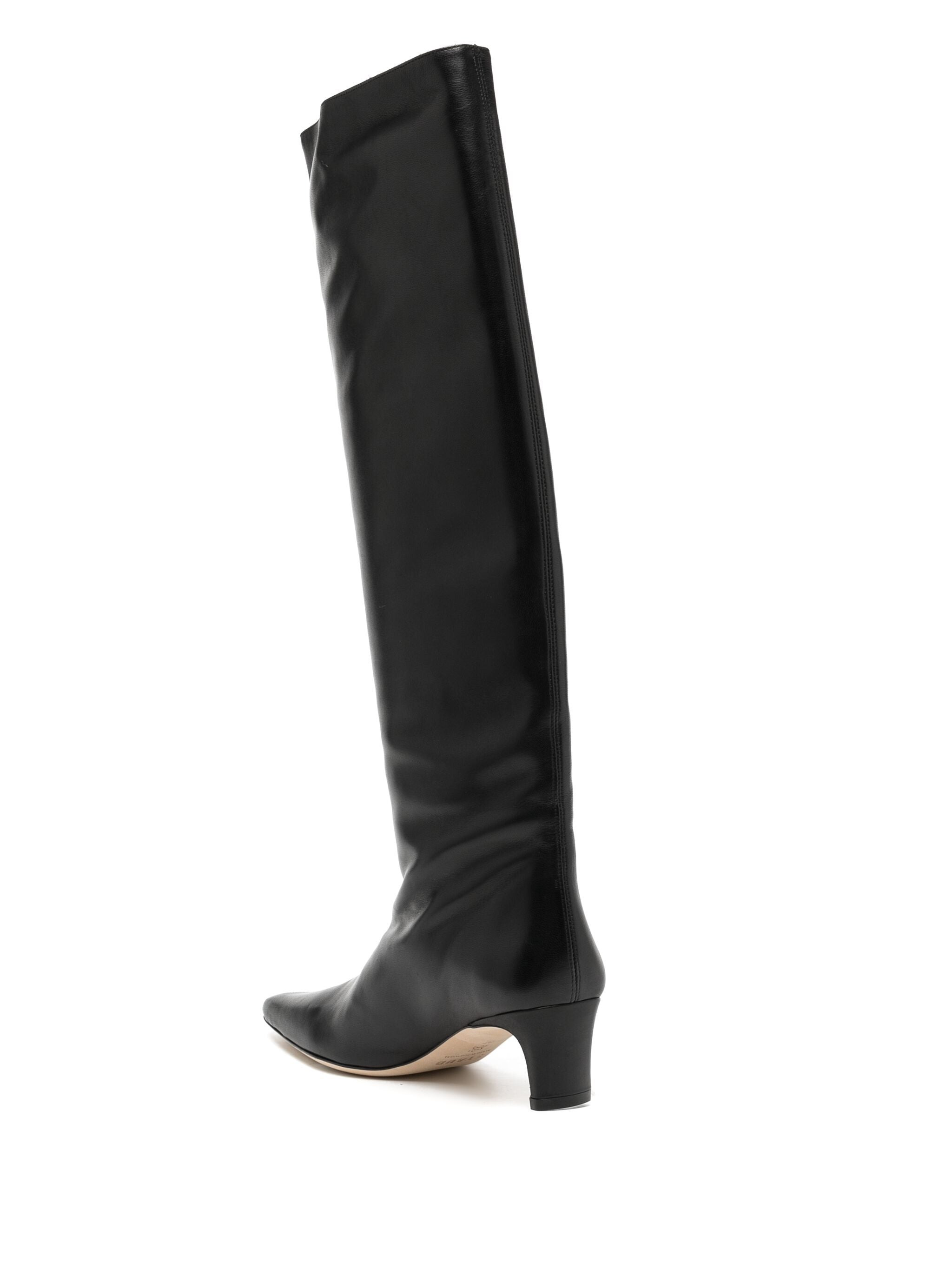 Staud Wally 55mm Knee-high Leather Boots - 2