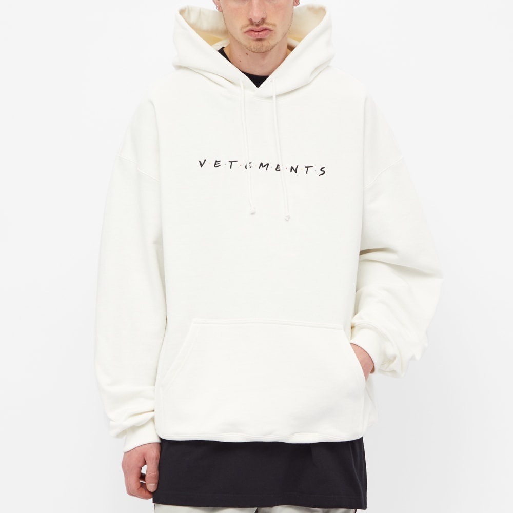 VETEMENTS Oversize Friendly Logo Hoody - 4