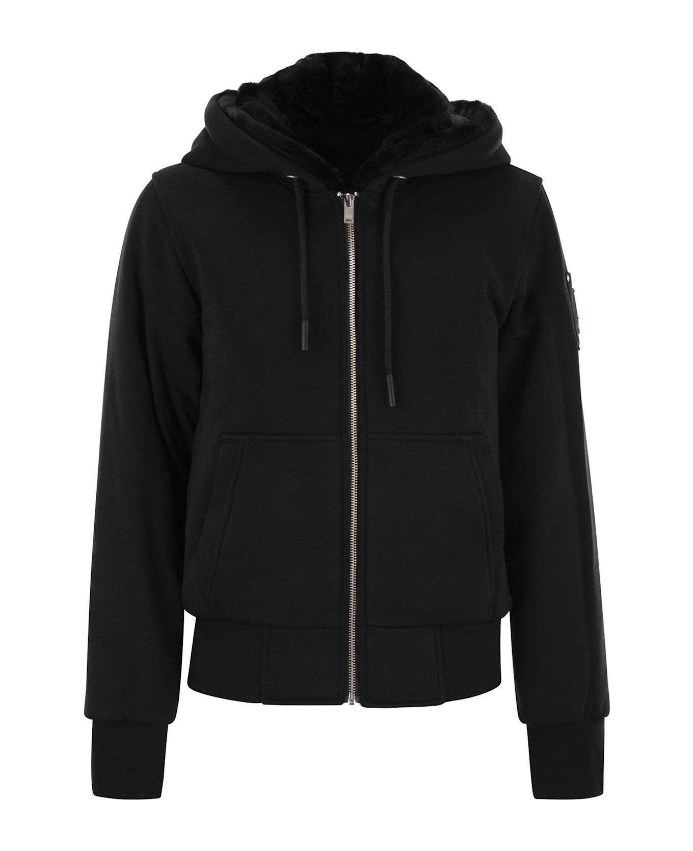Classic Bunny - Sweatshirt With Faux Fur - 1