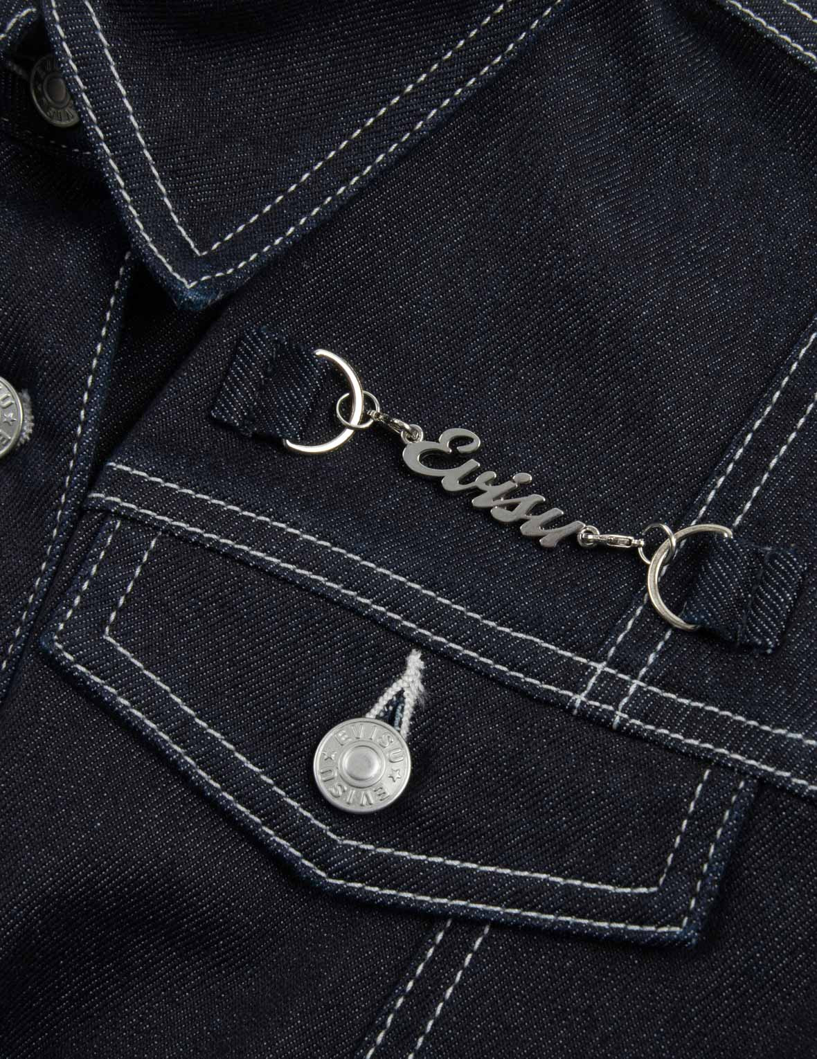 SEAGULL EMBROIDERY LOOSE FIT DENIM SHIRT DRESS - 8