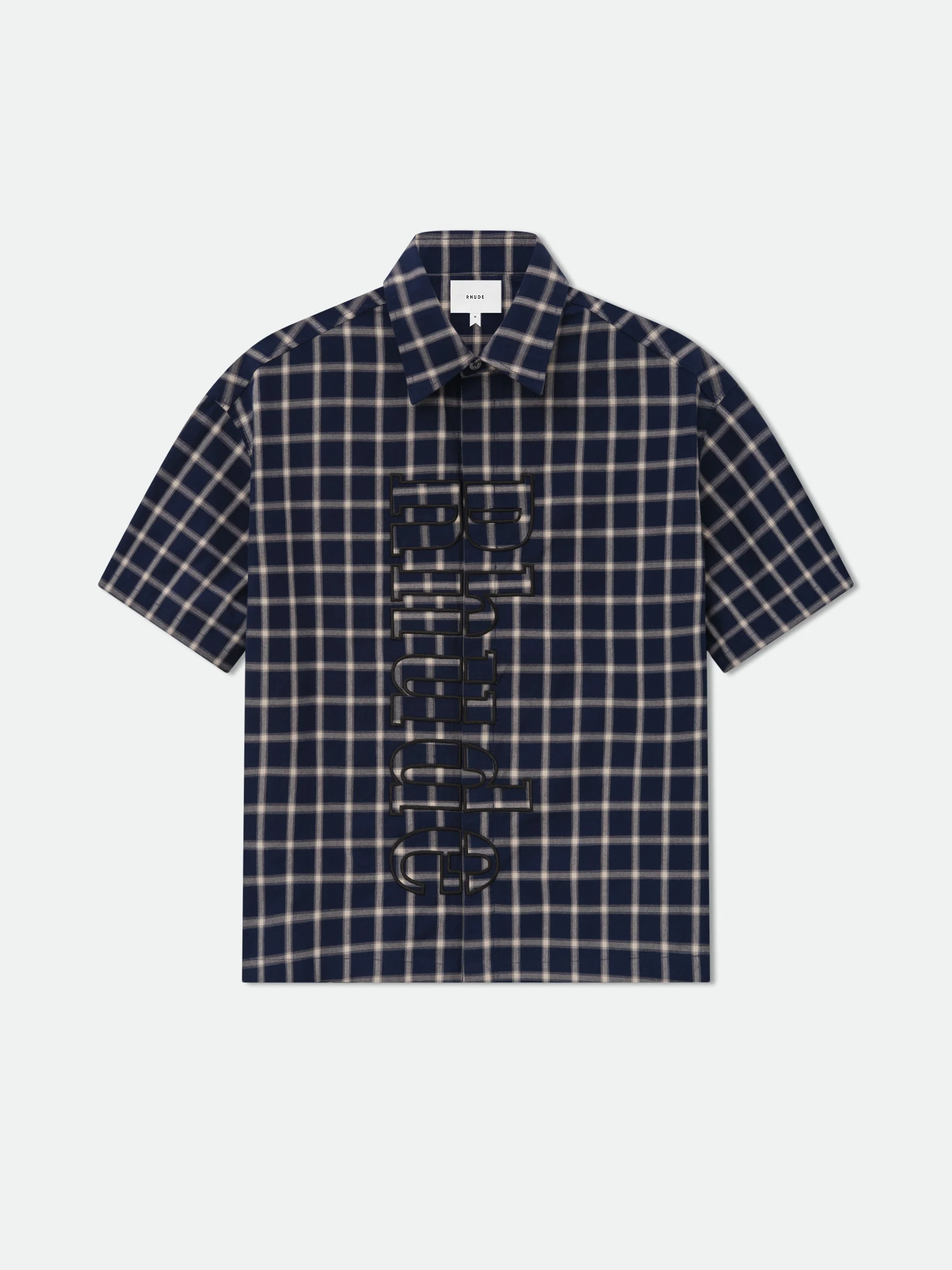 RHUDE VERT LOGO SHIRT - 1