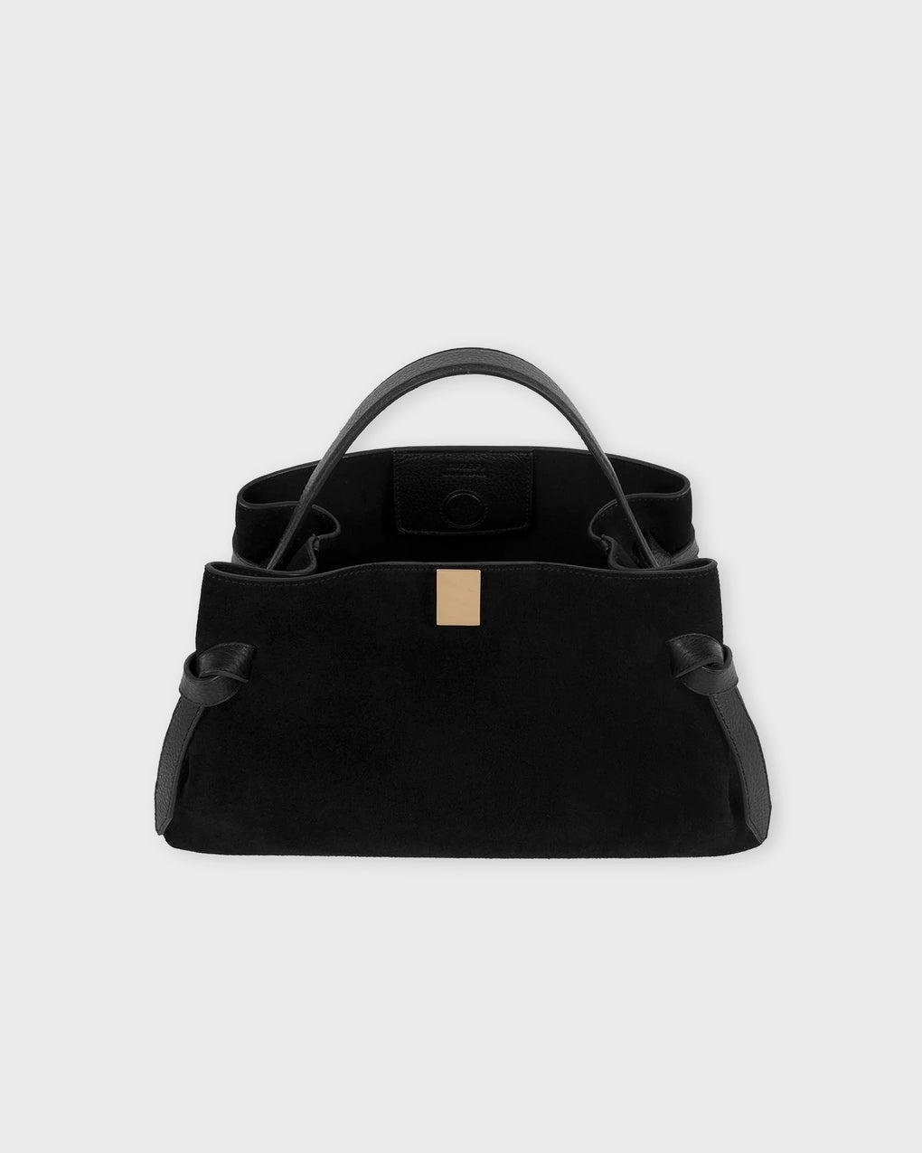 Bag Gyoza Suede Black Black ONESIZE - 4