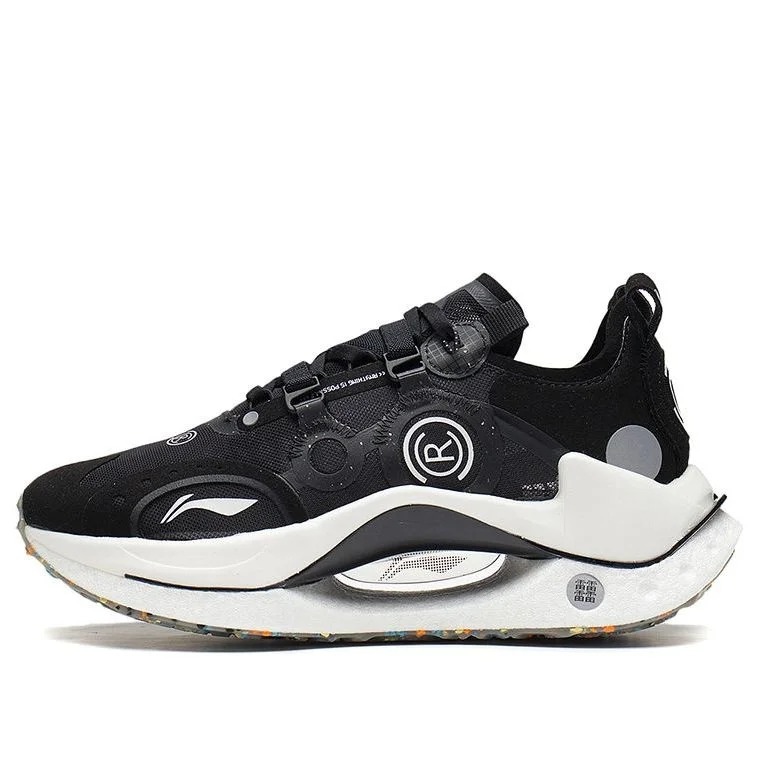 (WMNS) Li-Ning CRC 'Black White' AZGS022-2 - 1
