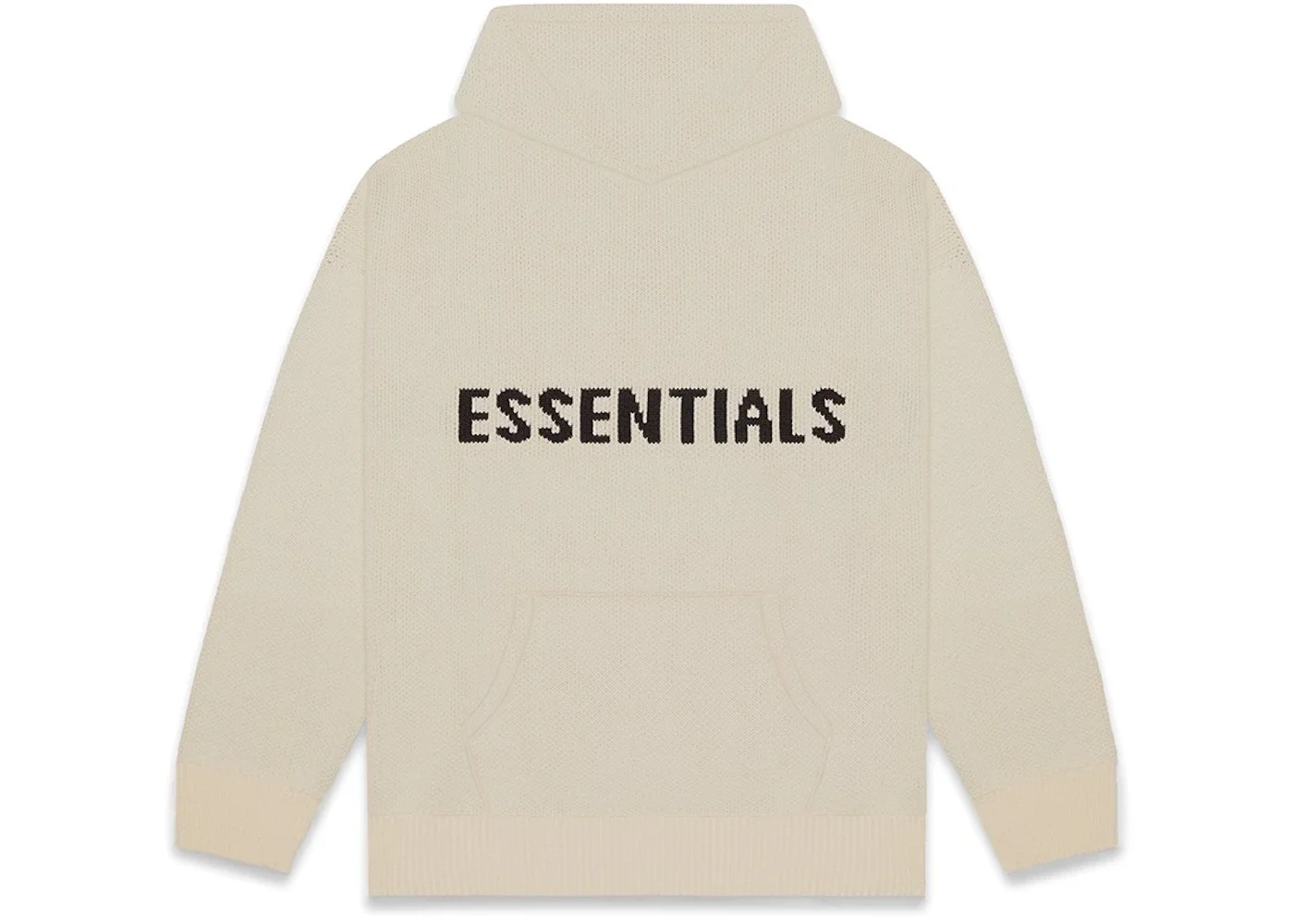 Fear of God Essentials Knit Hoodie (FW20) Olive/Khaki - 1