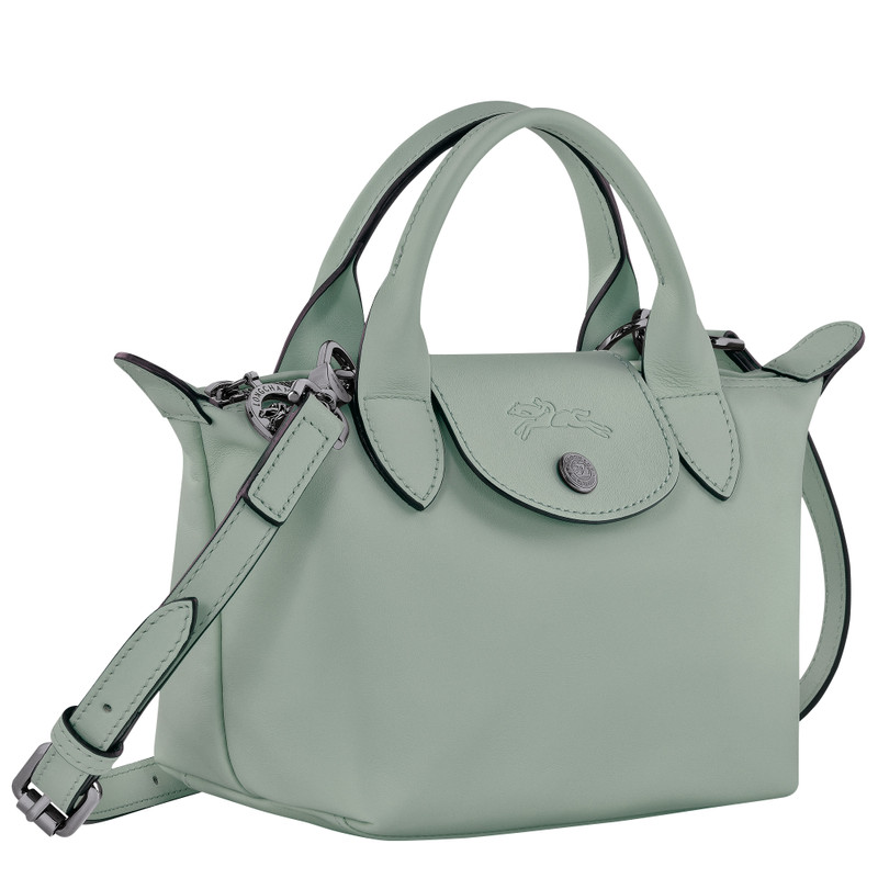 Le Pliage Xtra XS Handbag Vervain - Leather 3