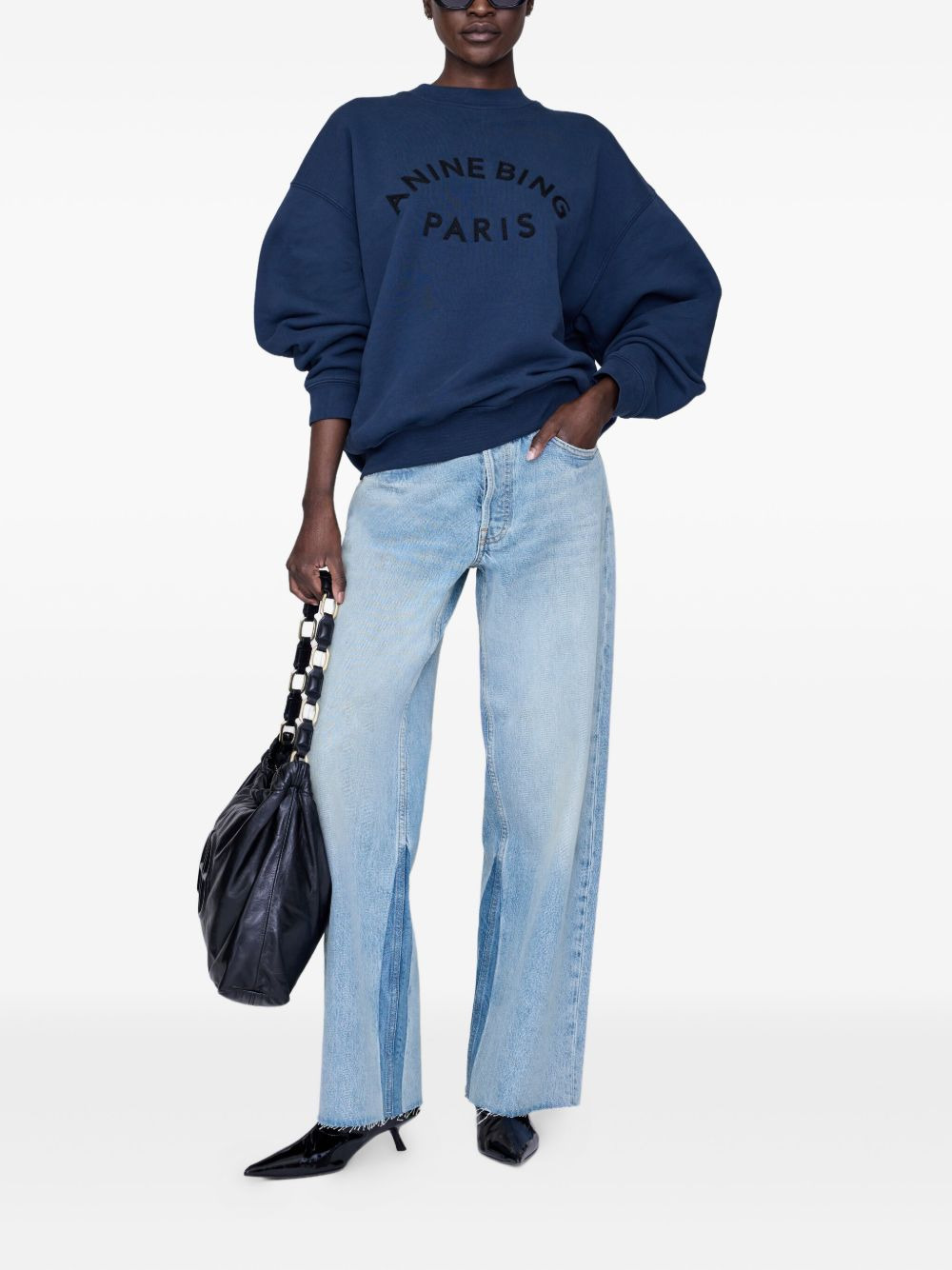 Jaci Paris-logo sweatshirt - 2