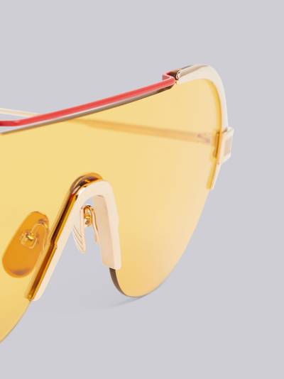 Thom Browne TB811 - Gold Mask Sunglasses outlook
