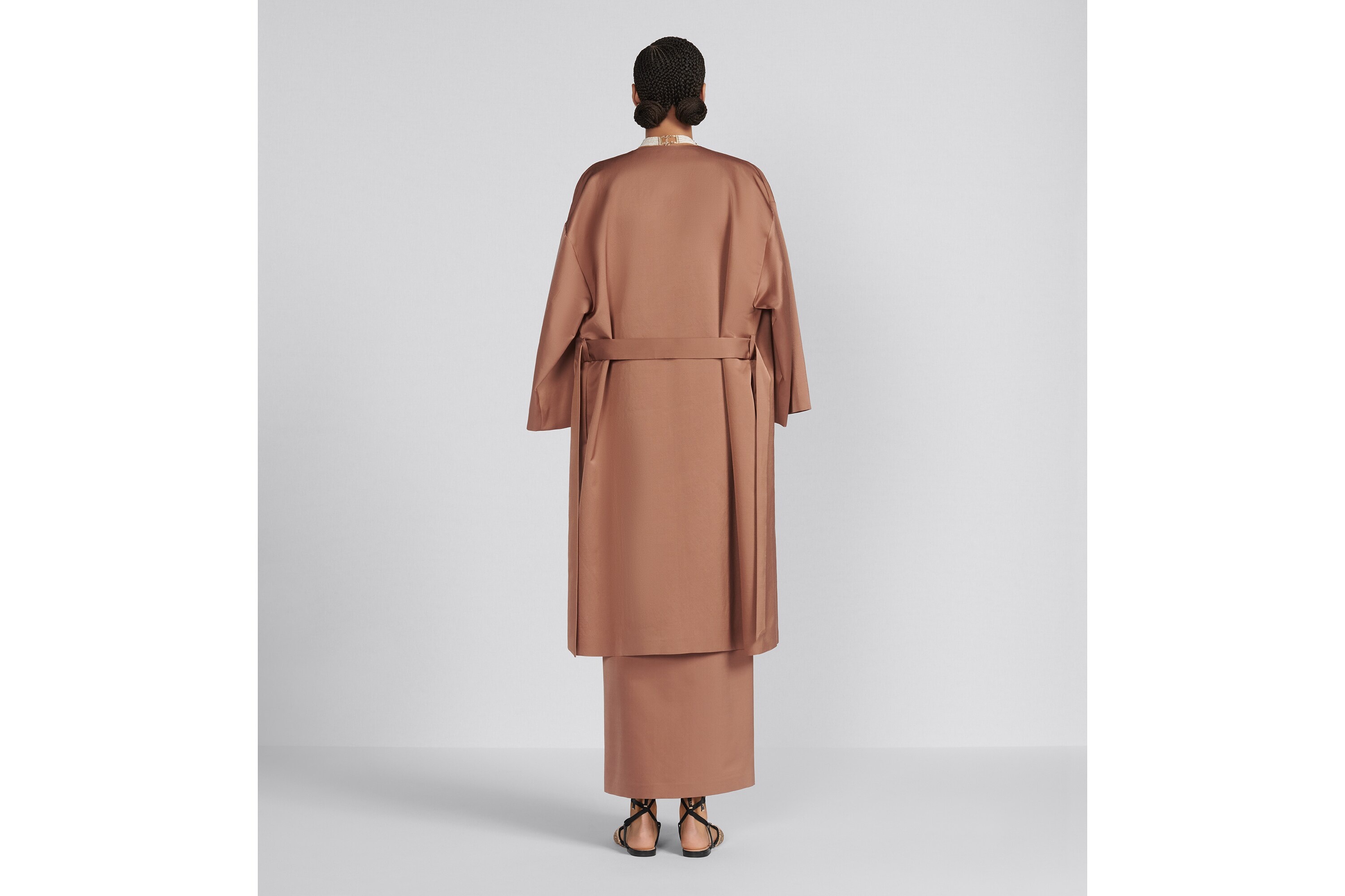 Coat with Belt - 6