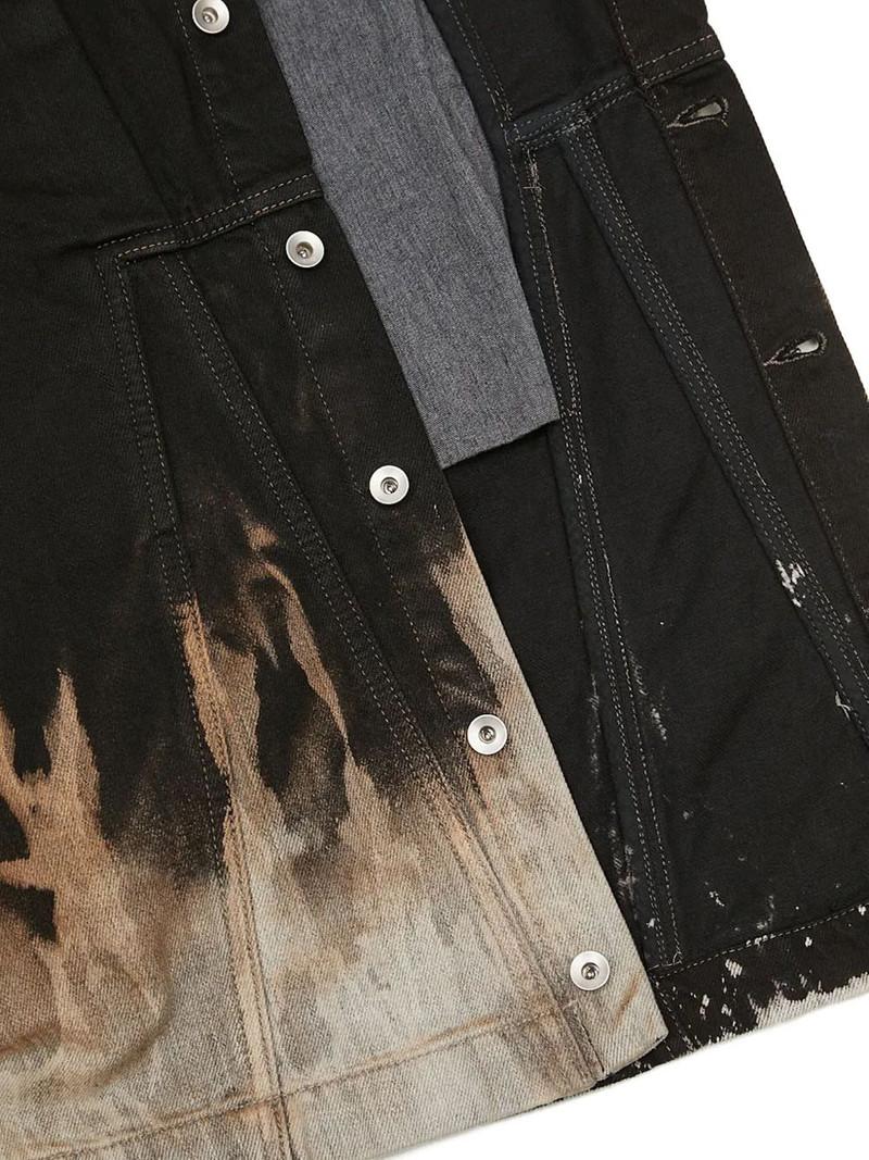 flame-print denim jacket 4