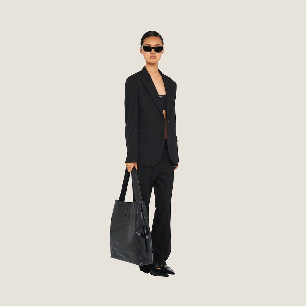 Leather shoulder bag - 3