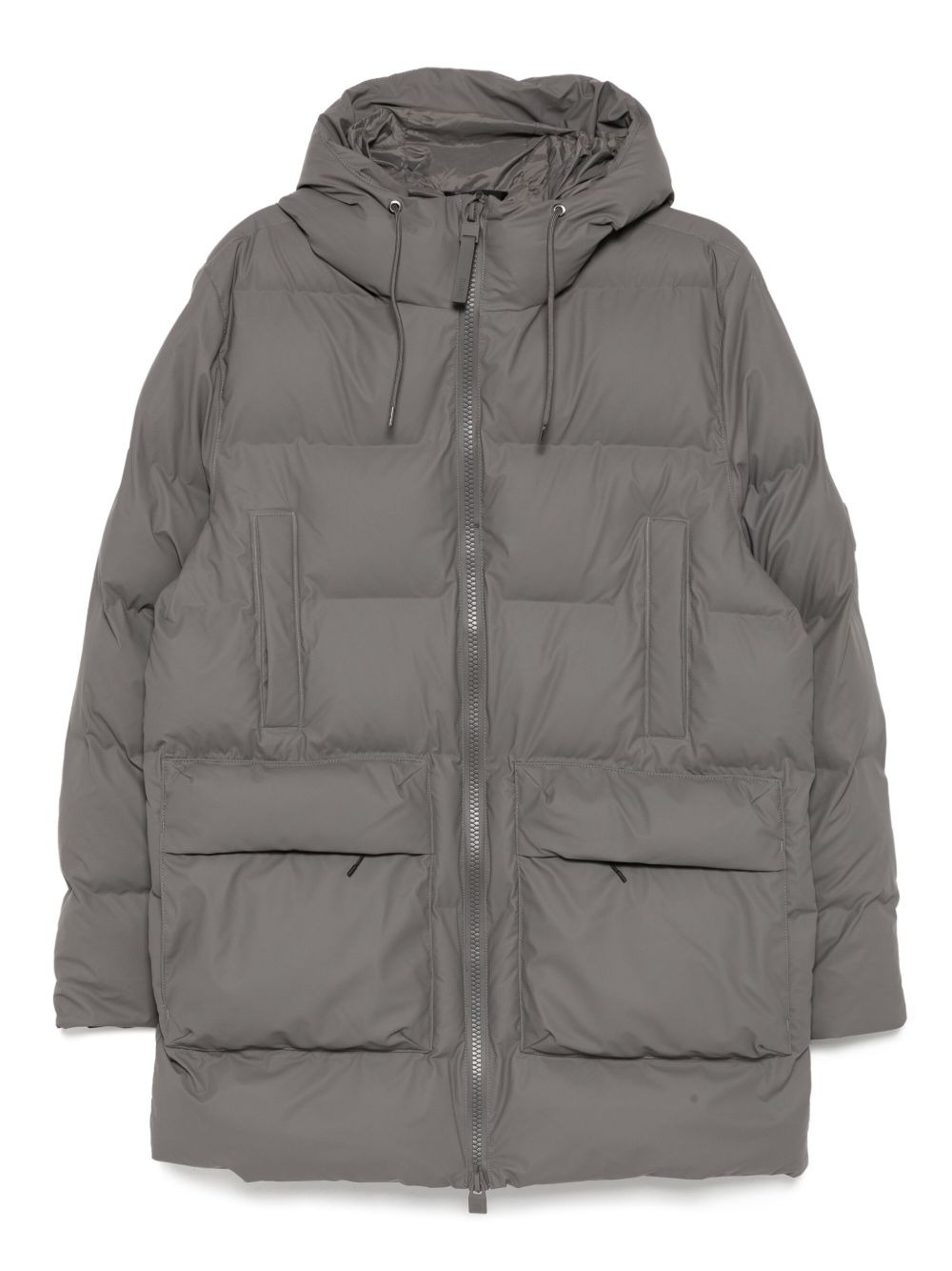 logo-patch jacket - 1