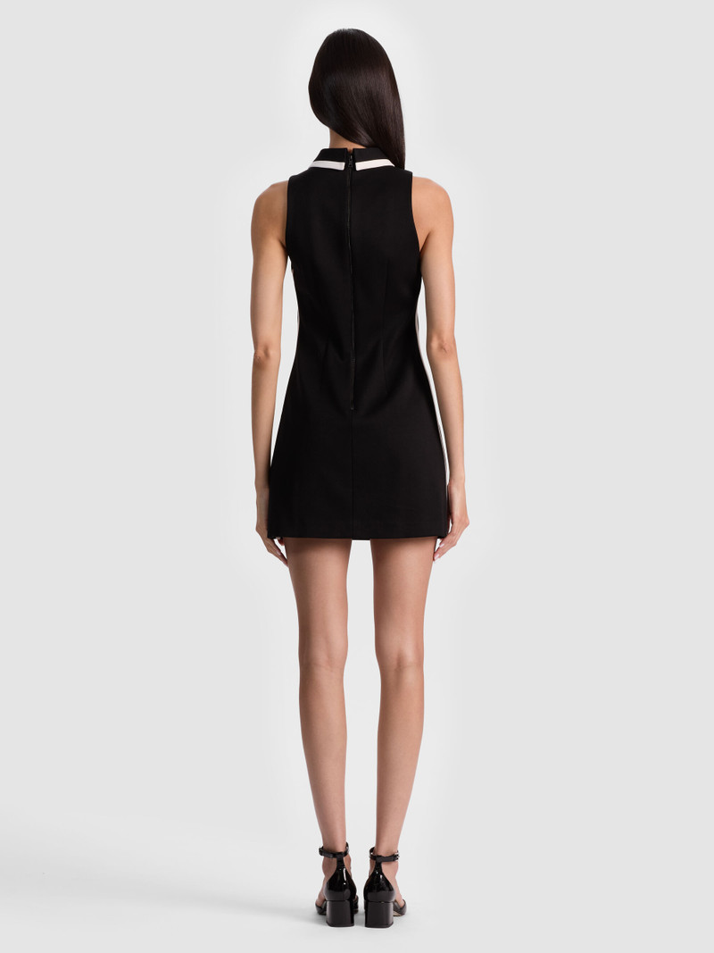 Alice + Olivia VELIA COLLARED MINI DRESS outlook