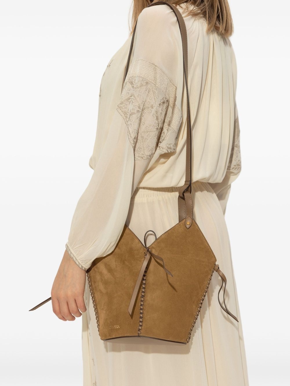 leather tote bag - 2