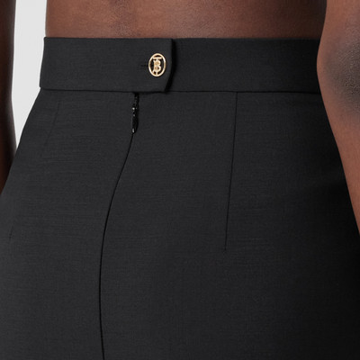 Burberry Mohair Wool Pencil Skirt outlook