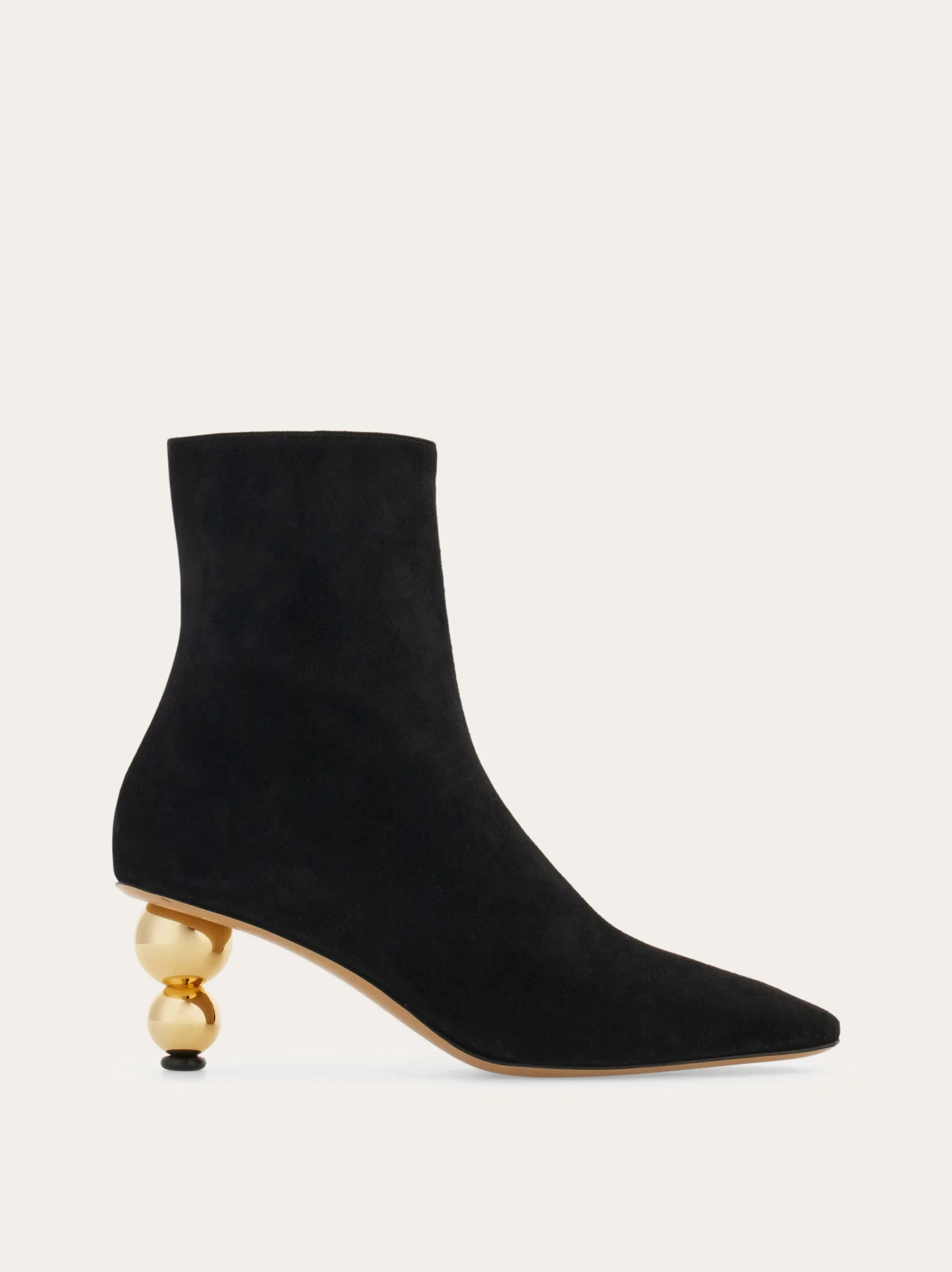 Spherical heel ankle boot - 1