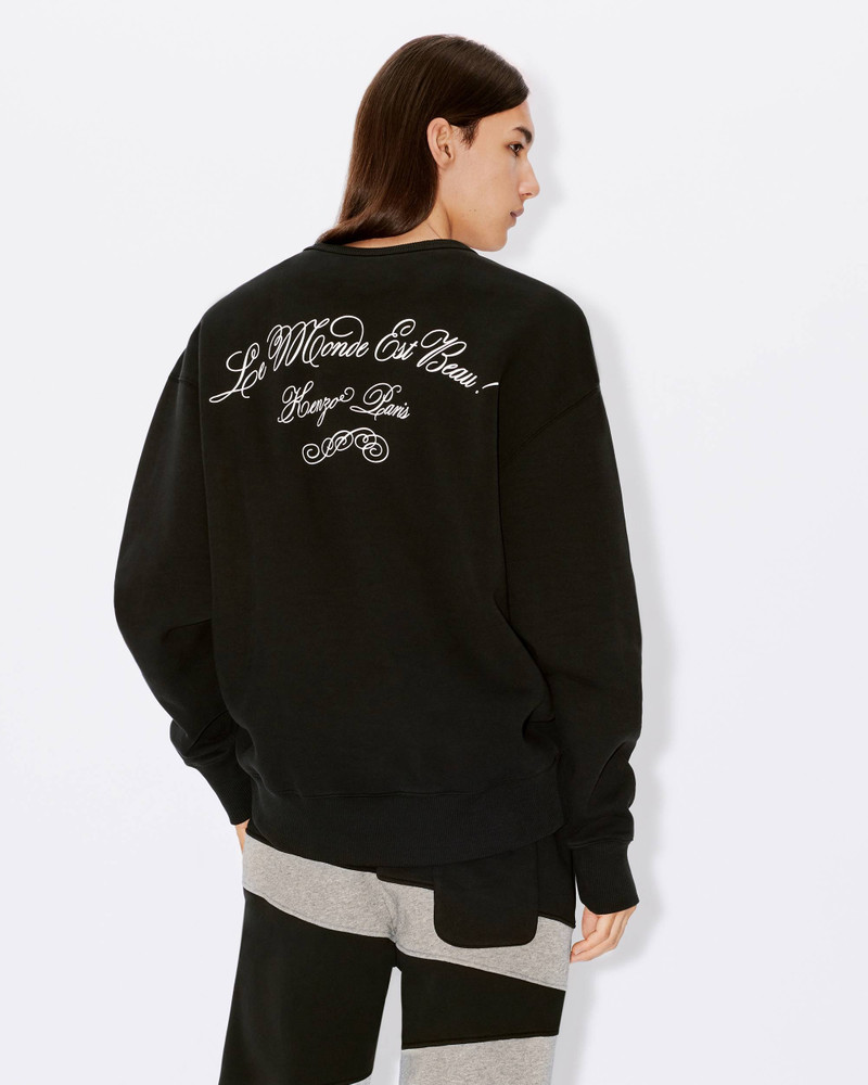 'KENZO Tiger Patch' oversize sweatshirt 4