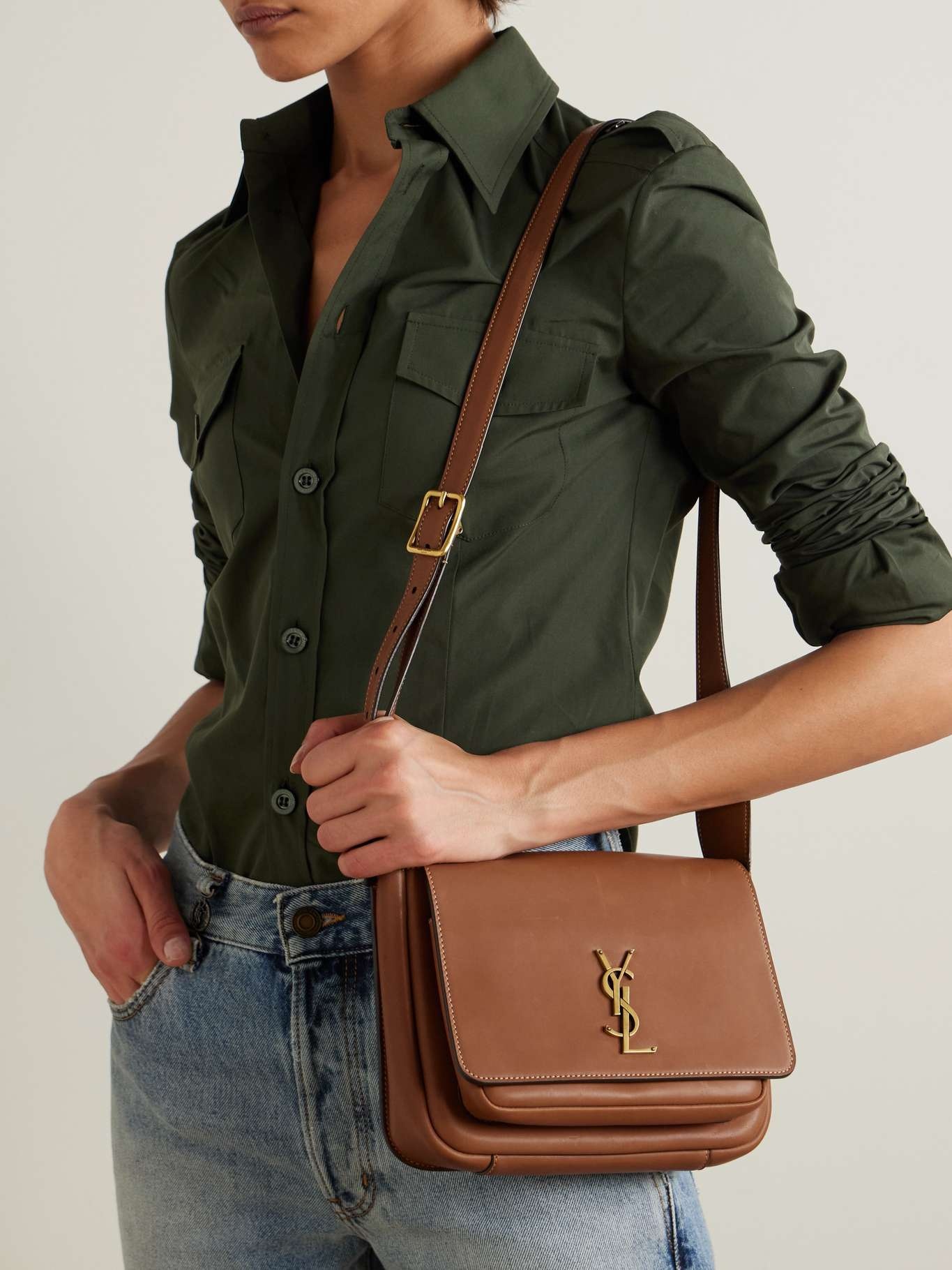 Niki leather shoulder bag - 2