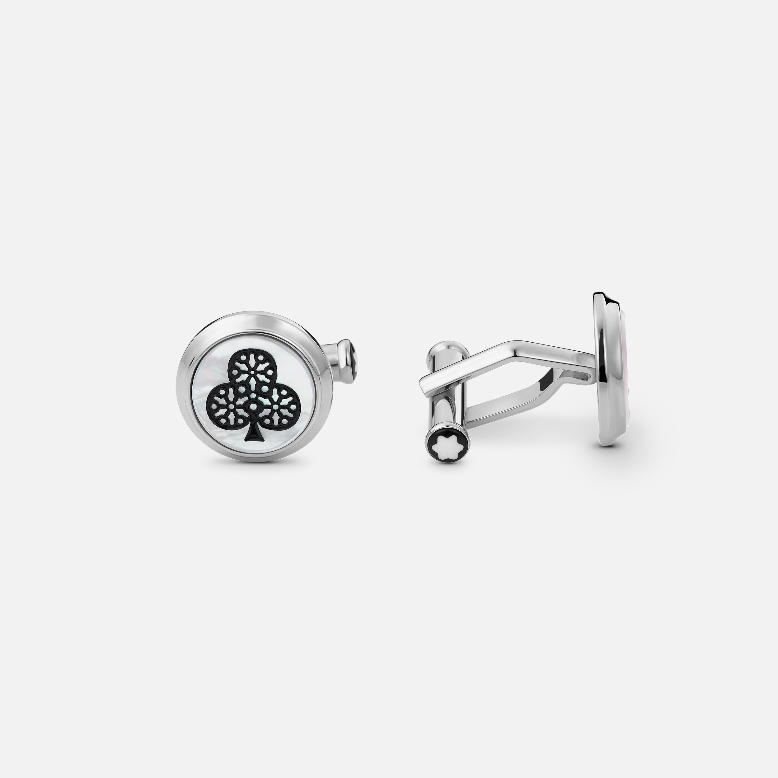 Meisterstück Tribute to the Book Around the World in 80 Days Ace of Club & Ace of Diamond Cufflinks - 3