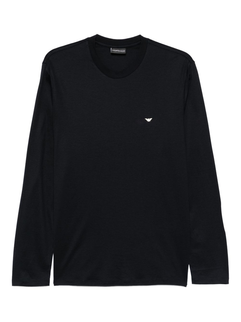 logo long-sleeve T-shirt 1