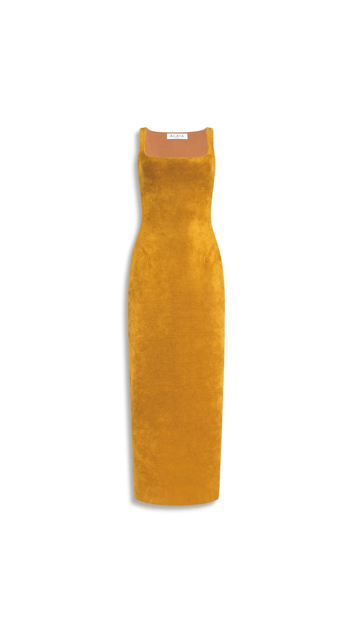 VELVET BODYCON DRESS - 1