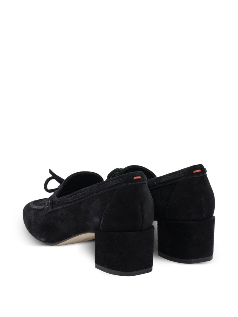 front-tie suede loafers 3