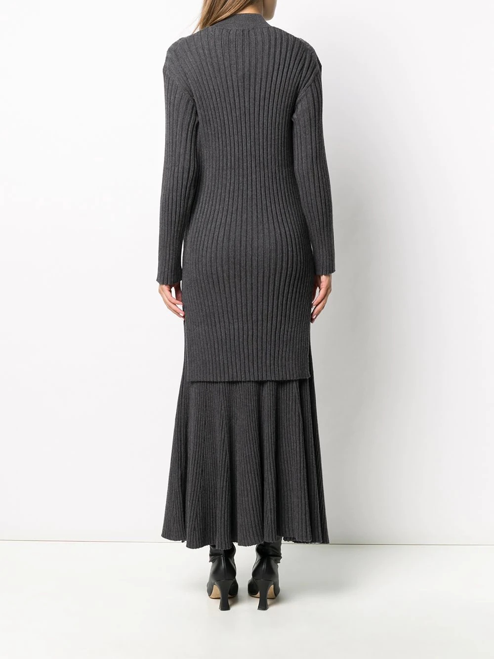 ribbed sweater dress - 4