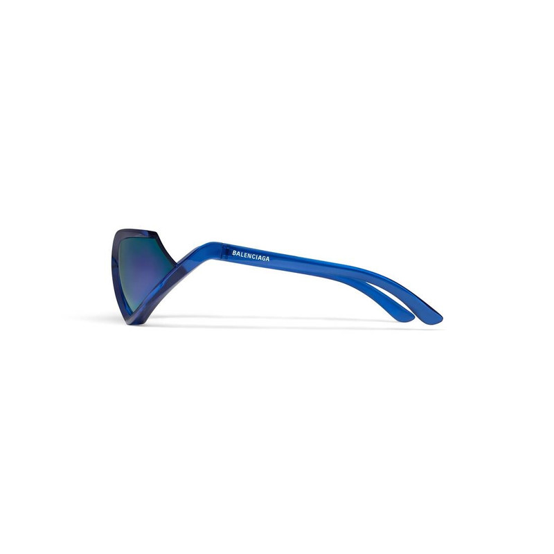 Side Xpander Cat Sunglasses  in Blue 3