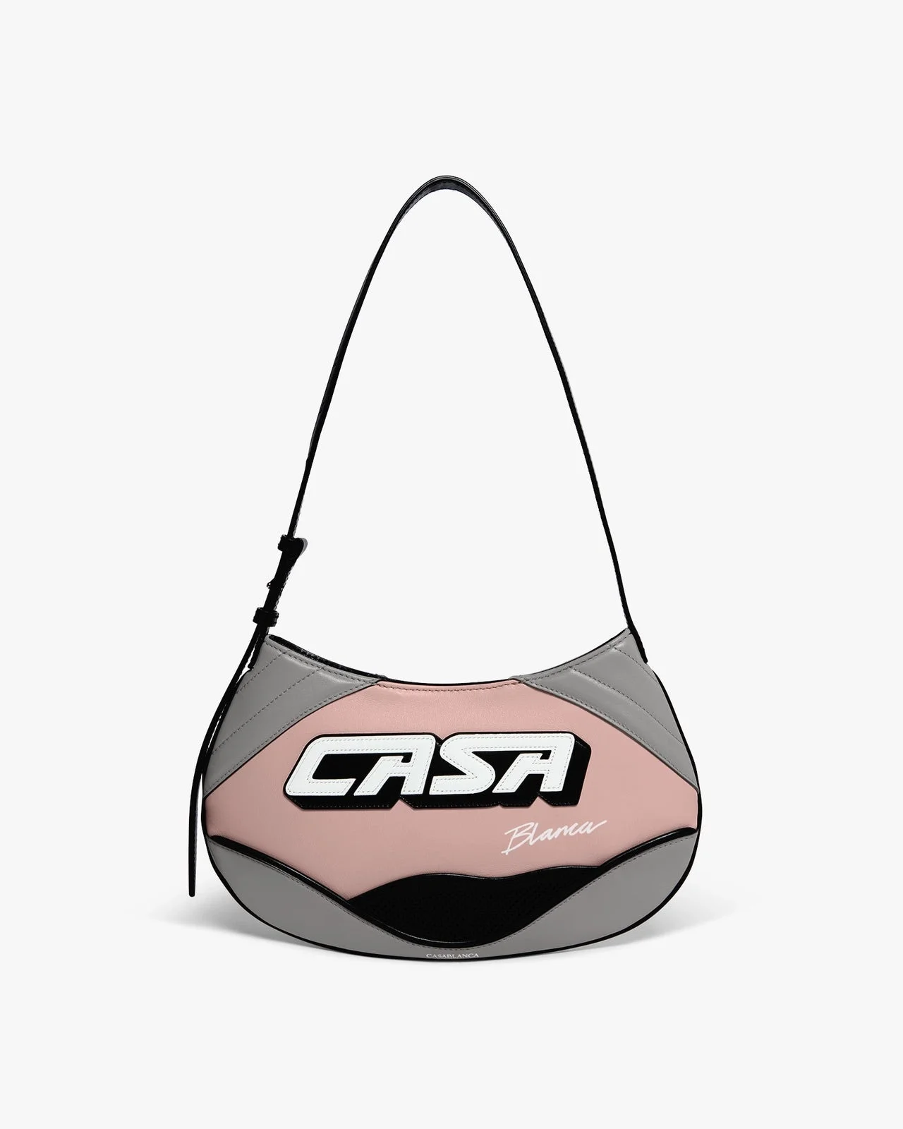 Pink Slim Biker Bag | Casablanca Paris - 1