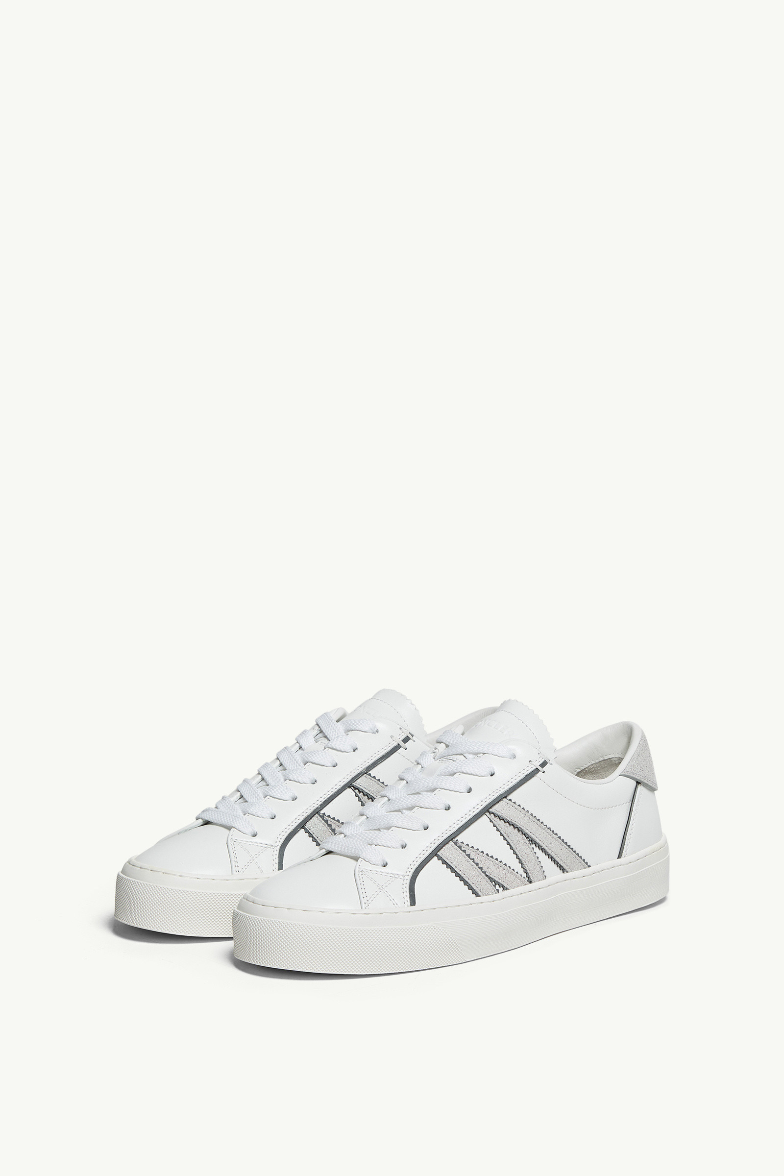Monaco2 Leather & Glitter Sneakers - 4