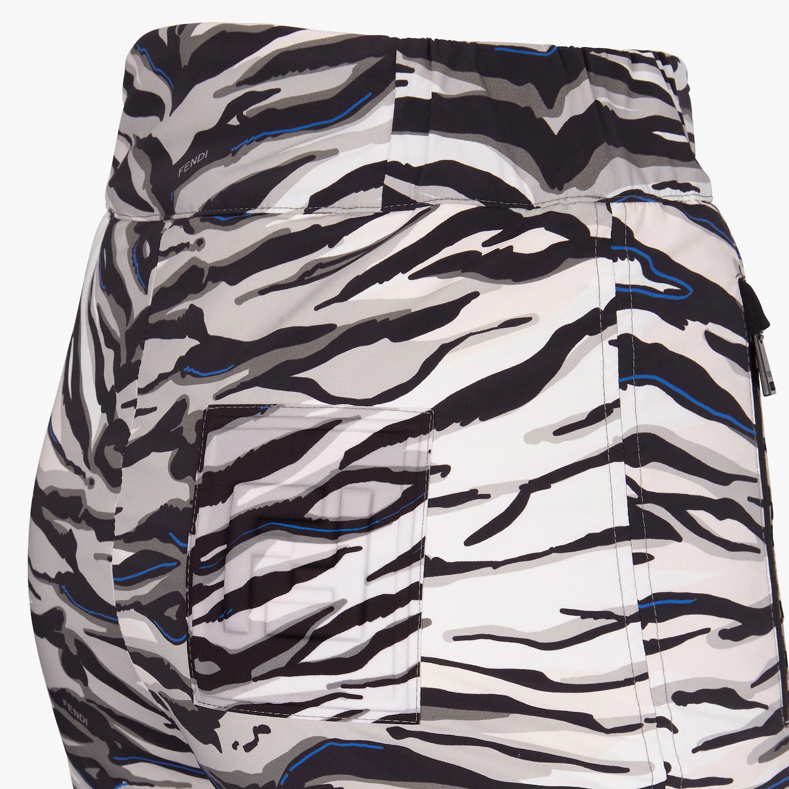 Multicolor tech fabric pants - 3