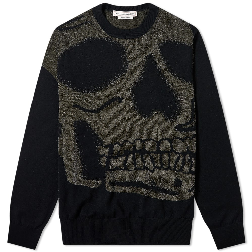 Alexander McQueen Skull Intarsia Knit - 1