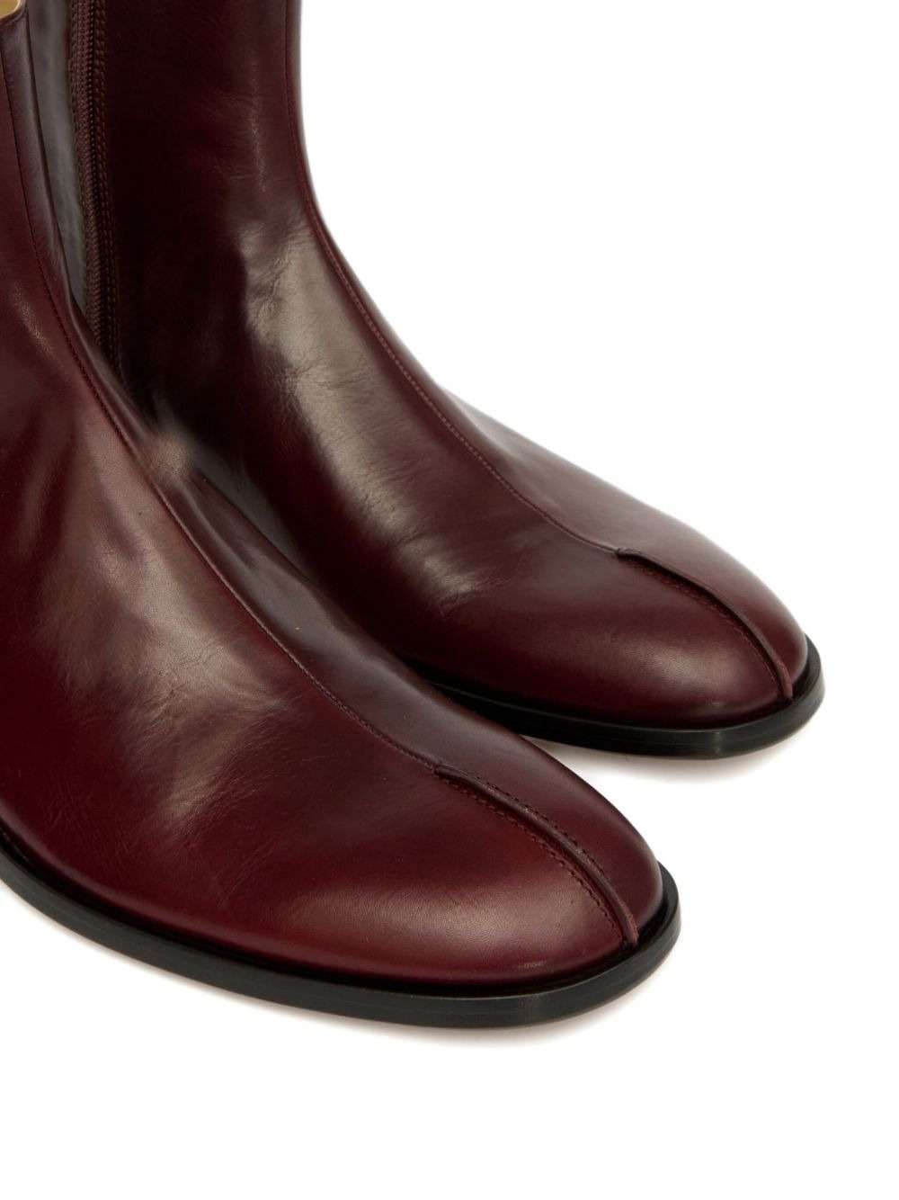 leather ankle boots - 5