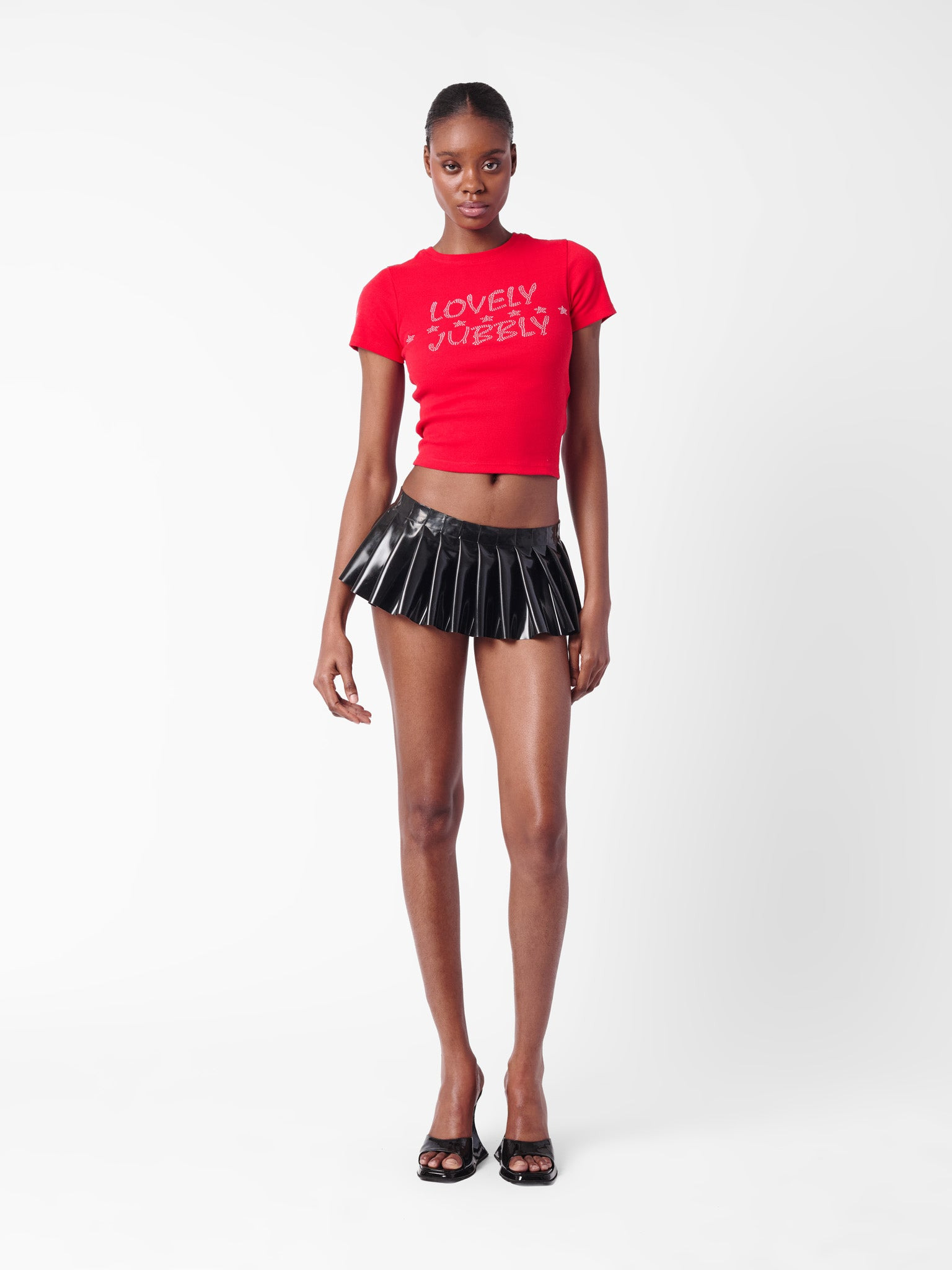 LOVELY JUBBLY TEE RED - 7