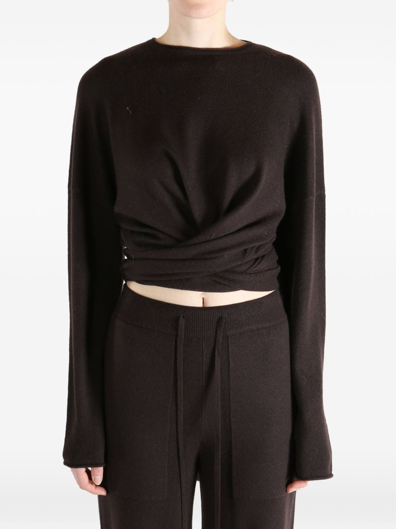x 1436 tie-detail sweater 3