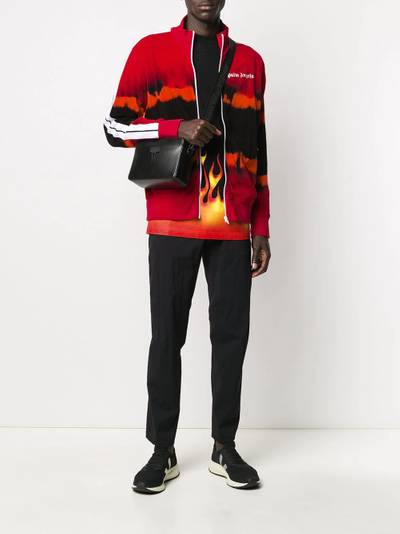 Palm Angels tie-dye print track jacket outlook