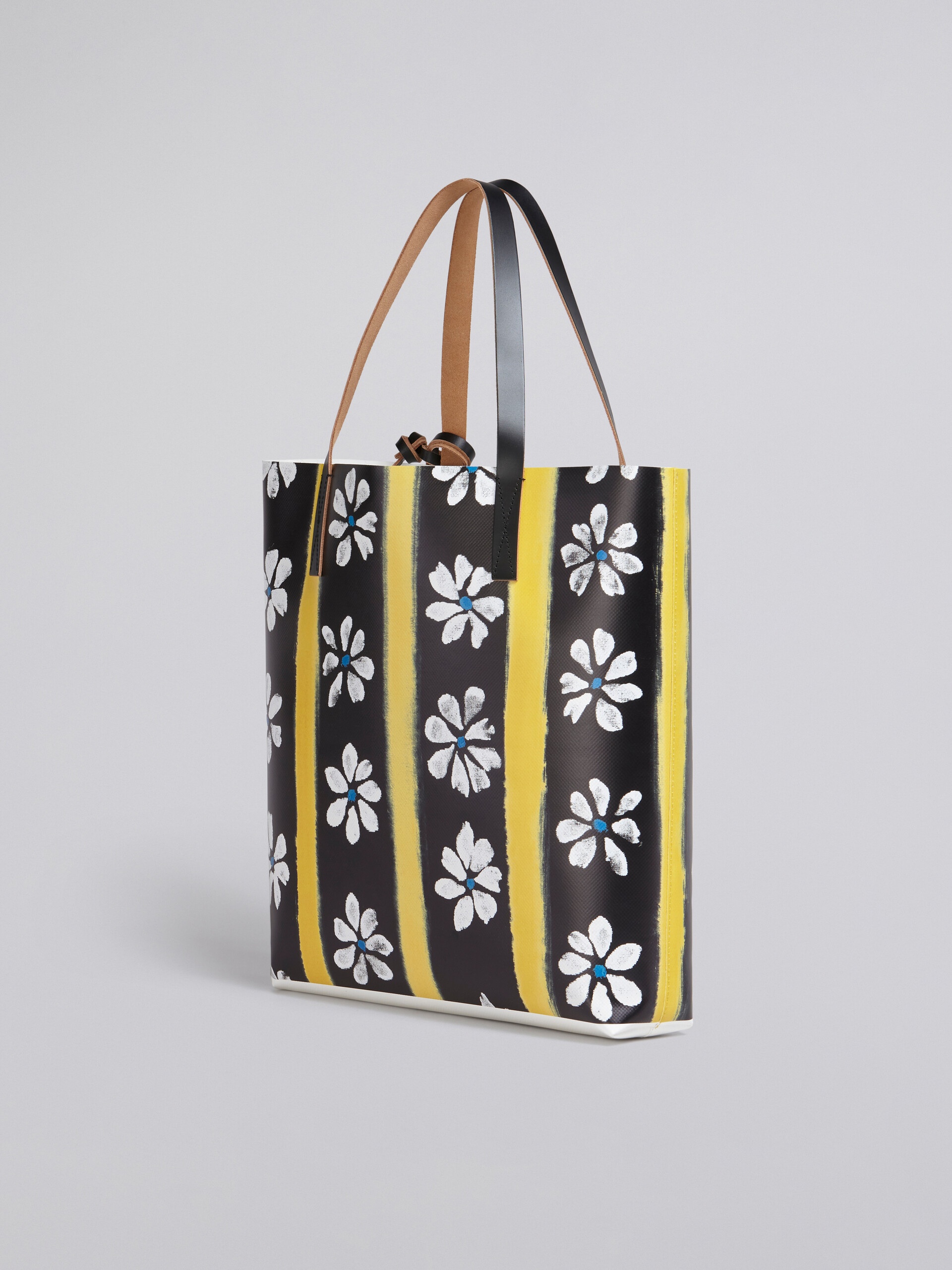 BLACK DAISY LANE PRINT SHOPPING BAG - 3