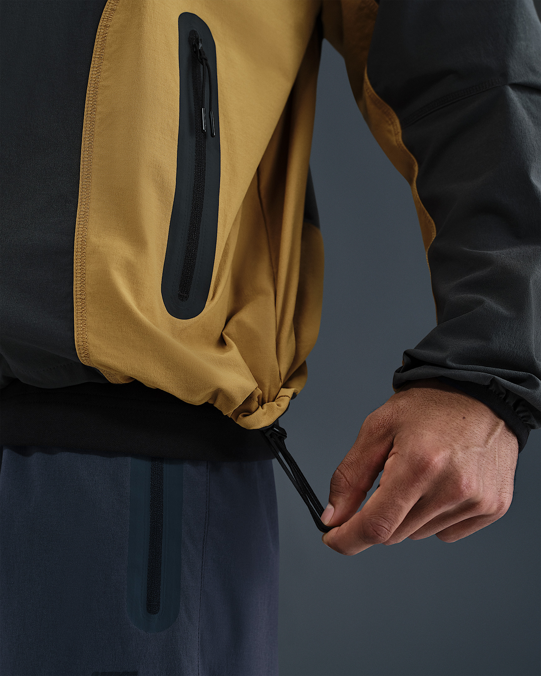 Nike Tech Men's Dri-FIT Woven Color-Block Windrunner Oversized Jacket - 7
