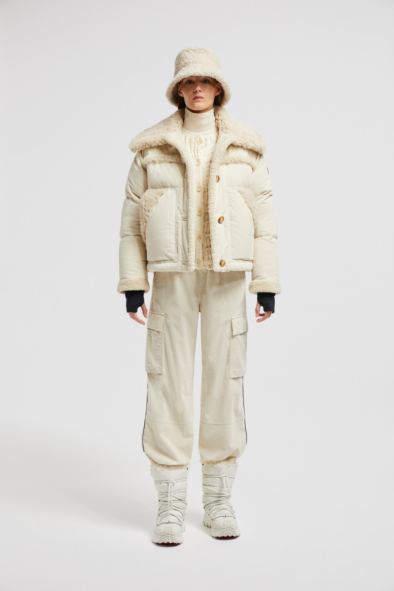 Moncler Grenoble Caleu Corduroy Short Down Jacket outlook
