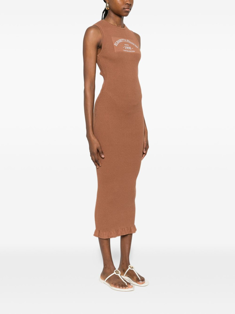 logo-detail midi dress 3