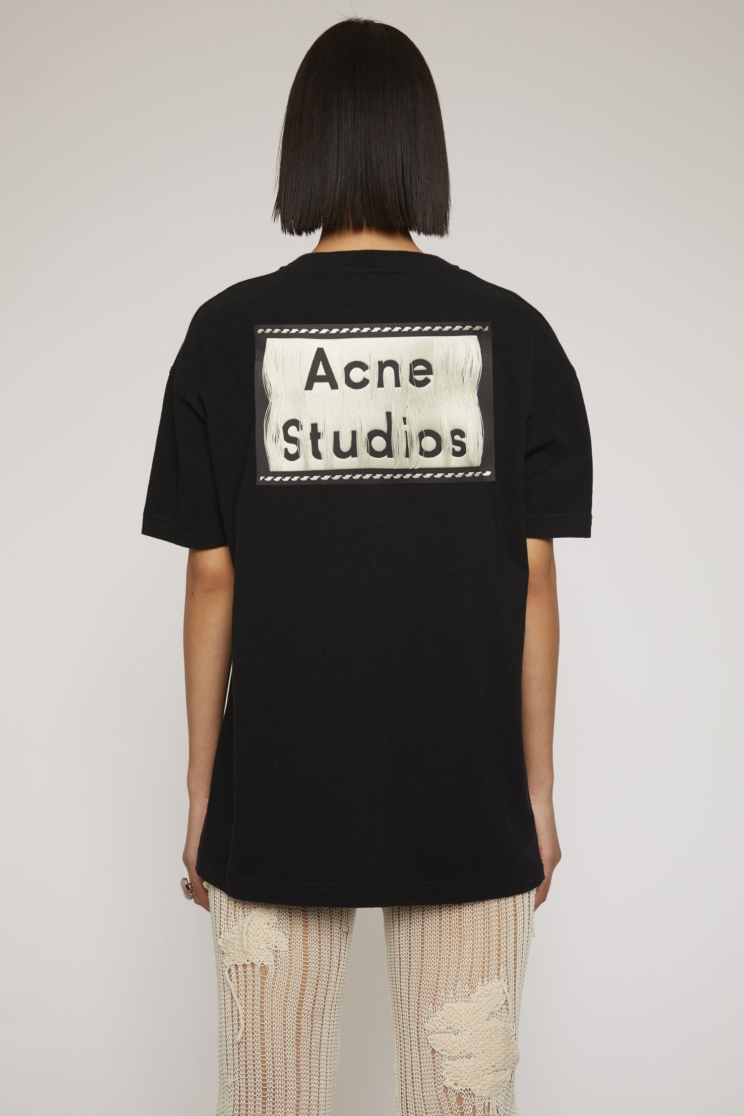 Reverse-label t-shirt black - 3