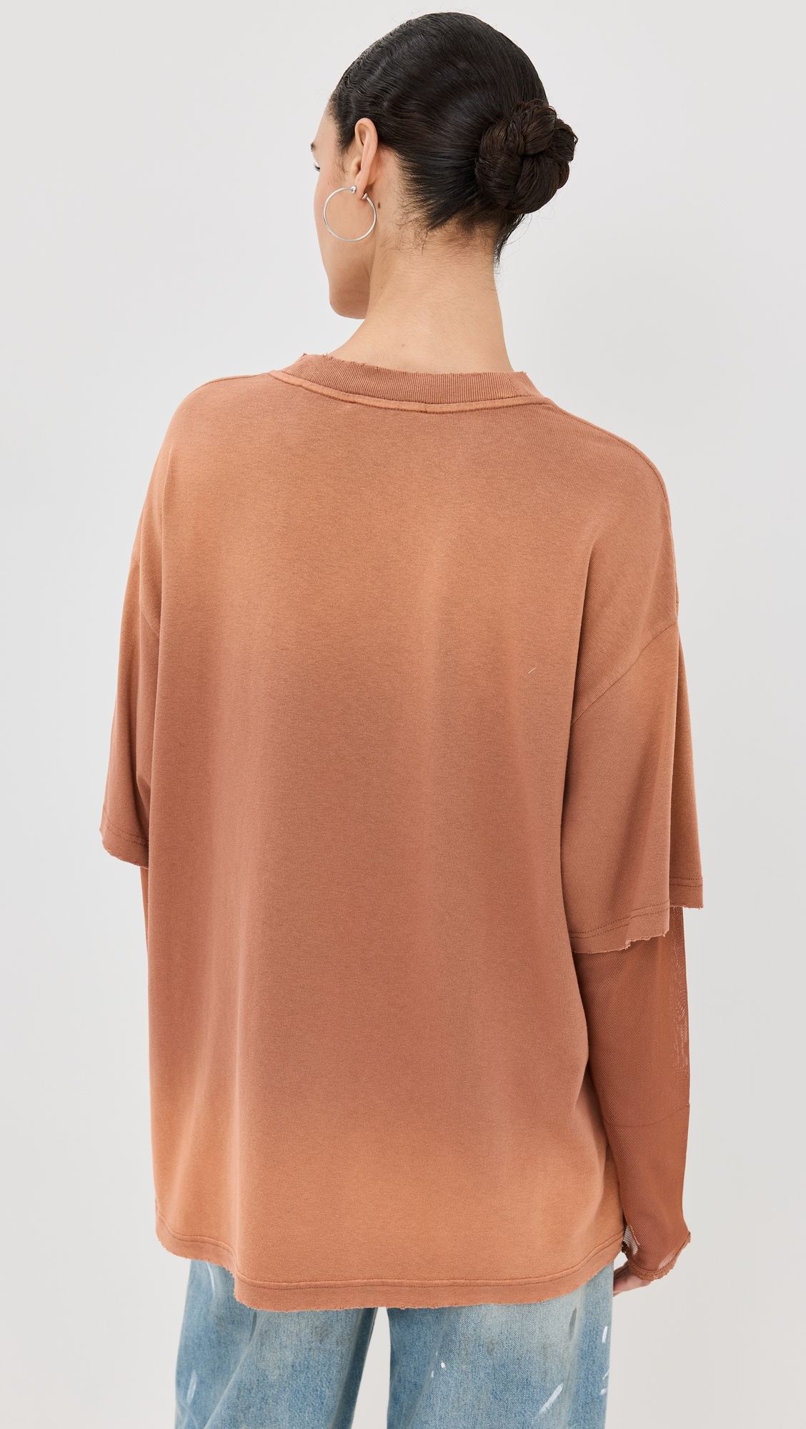 Layered Long Sleeve T-Shirt - 2