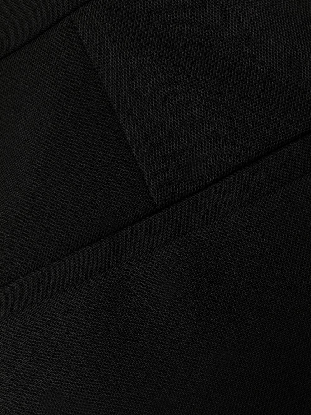 high-waisted wide-leg trousers - 6