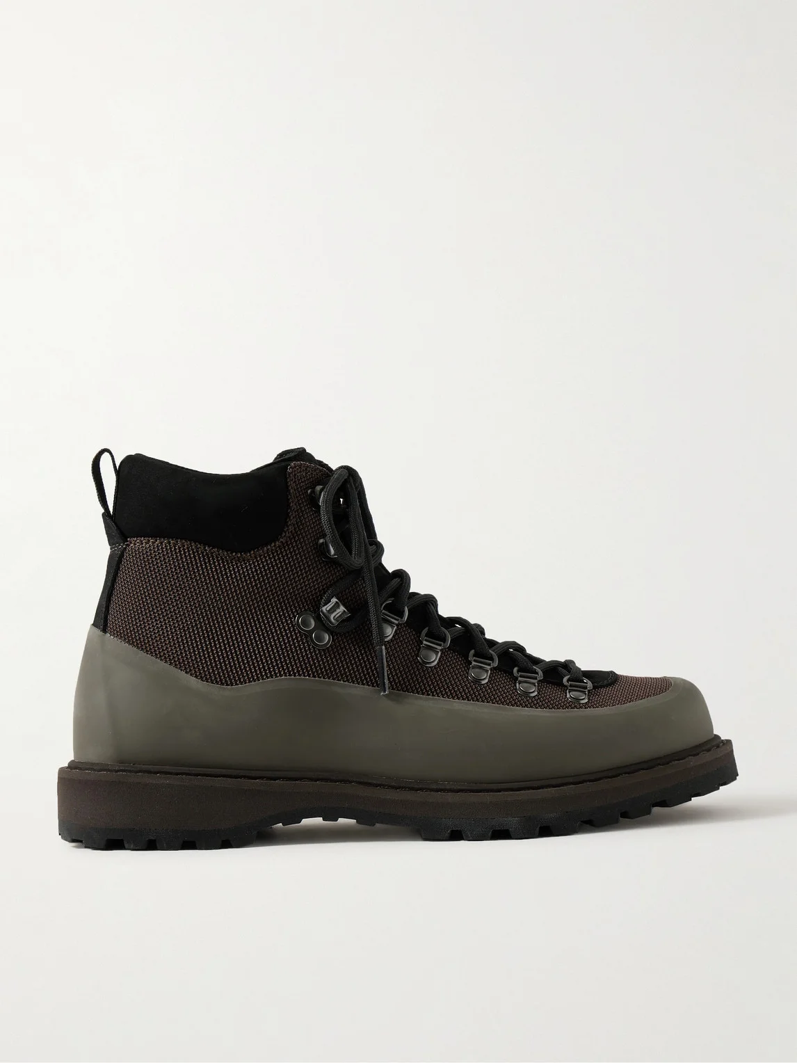 Roccia Vet Sport Suede and Rubber-Trimmed Tech-Shell Hiking Boots - 1