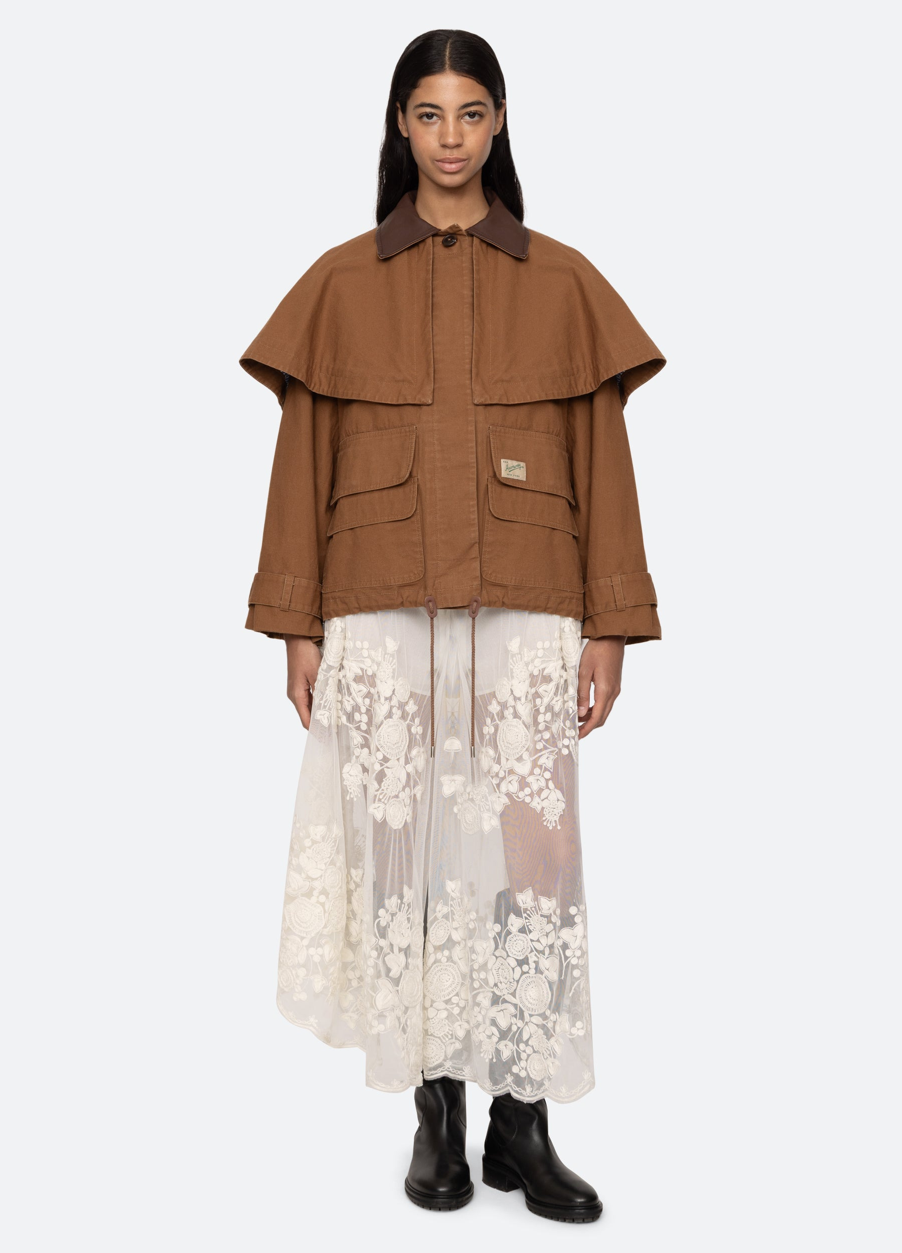 Carolyn Cape Jacket - 8