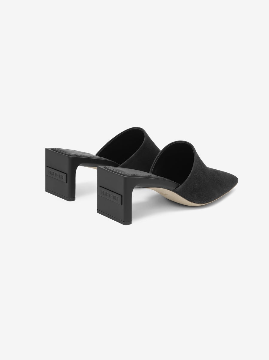 Suede Mule Low - 3