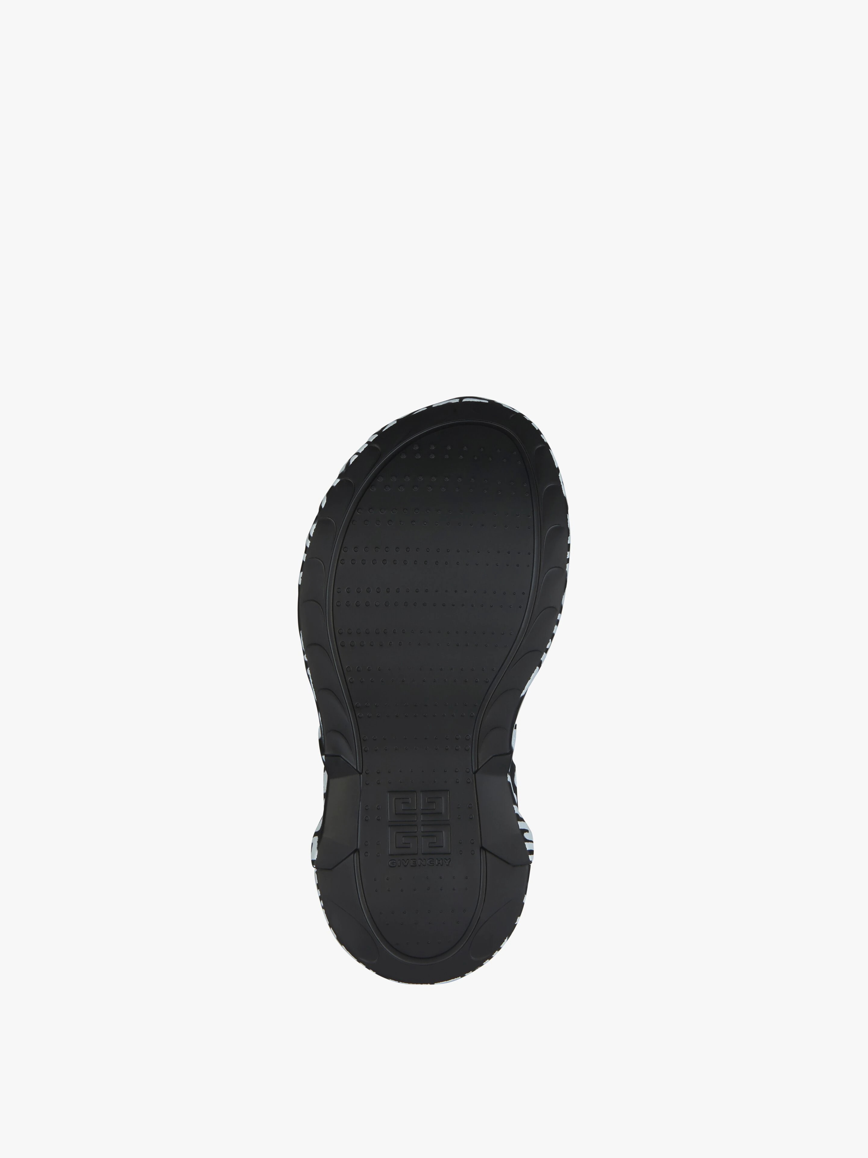 MARSHMALLOW SANDALS IN RUBBER WITH TAG EFFECT 4G PRINT - 5