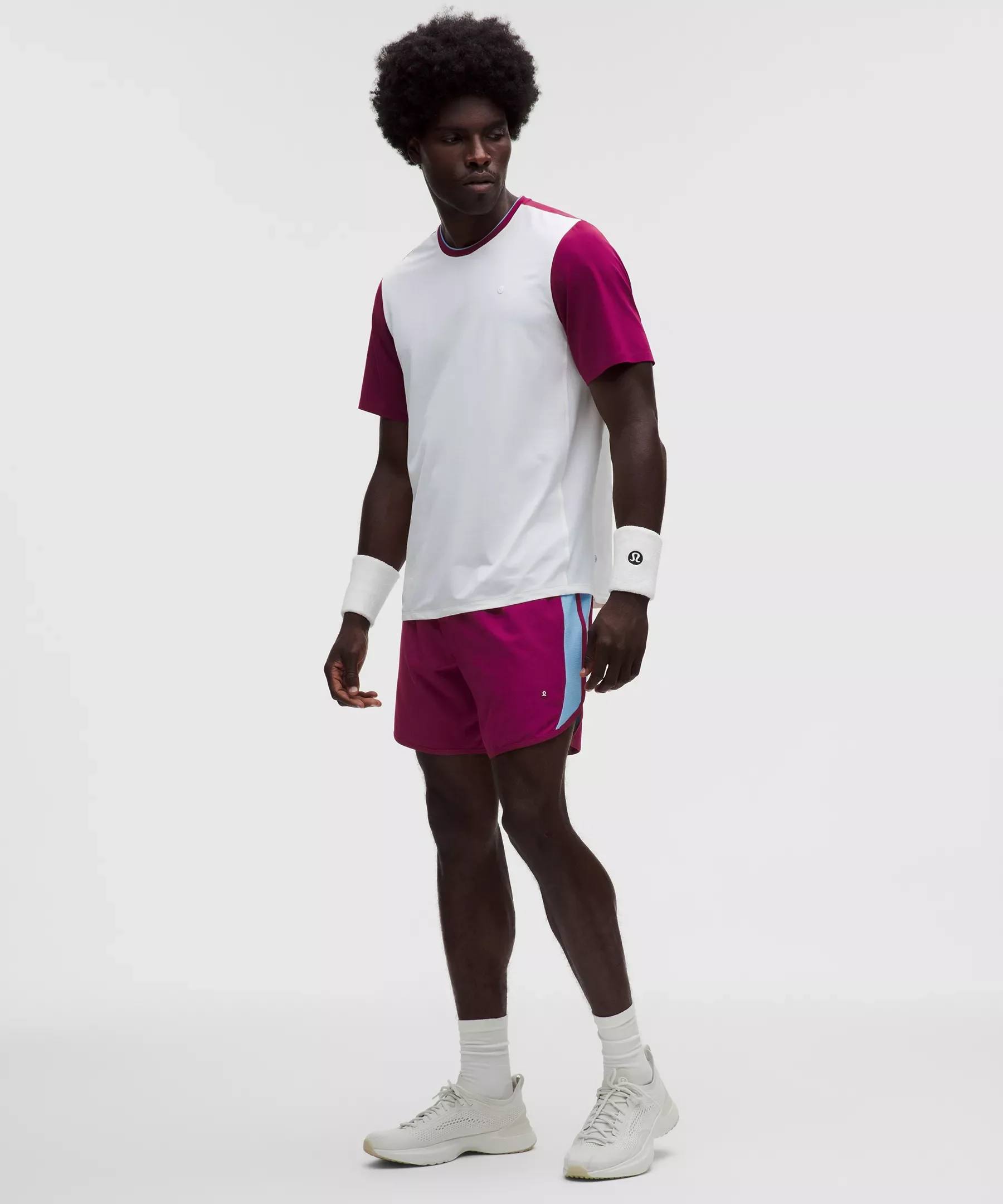 Lightweight Mesh-Pannelled Tennis Short 7" - 1
