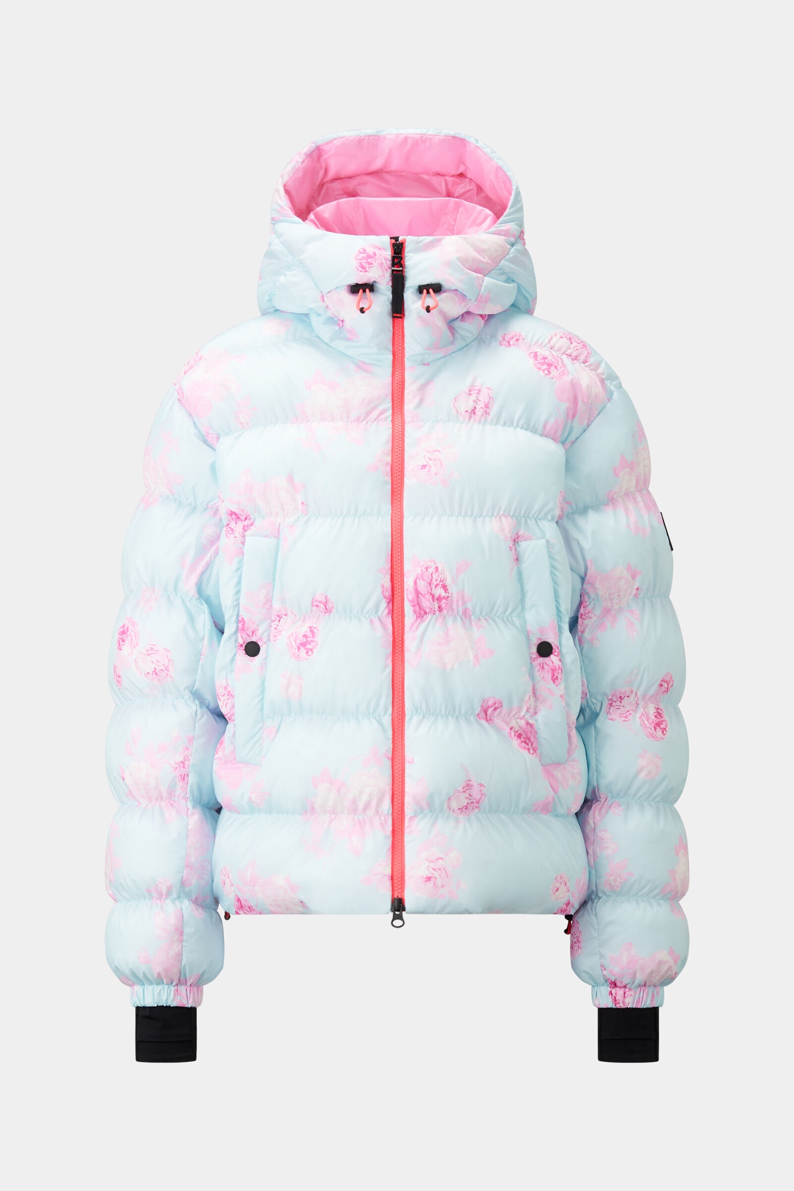 Rosetta Quilted jacket in Light blue/Rose - 7