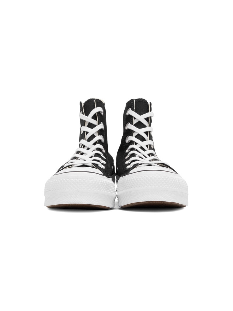 Converse Black Chuck Taylor All Star Lift Platform High Sneakers outlook