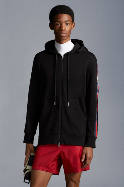 Moncler Tricolor Band Hoodie outlook